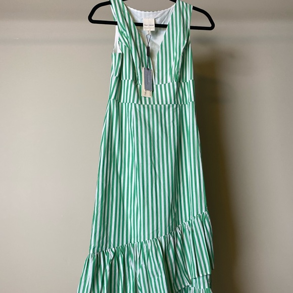 Anthropologie Tracy Reese Assateague Stripe Dress - Picture 2 of 4